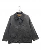 Barbourバブアー）の古着「OX WAX BEDALE/オーバーサイズ ワックス ビデイル」｜グレー