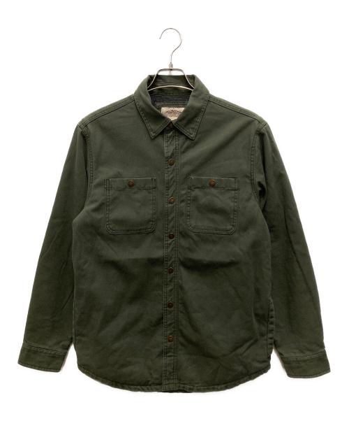 L.L.Bean（エルエルビーン）L.L.Bean (エルエルビーン) シャツジャケット グリーン サイズ:Sの古着・服飾アイテム