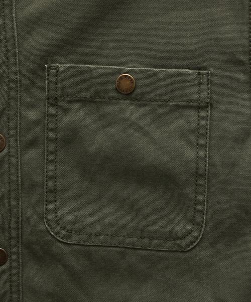 L.L.Bean（エルエルビーン）L.L.Bean (エルエルビーン) シャツジャケット グリーン サイズ:Sの古着・服飾アイテム