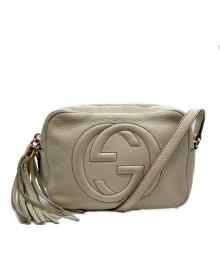 GUCCI（グッチ）の古着「ソーホー ディスコ ショルダーバッグ」｜アイボリー
