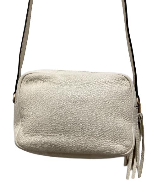 GUCCI（グッチ）GUCCI (グッチ) ソーホー ディスコ ショルダーバッグ アイボリーの古着・服飾アイテム