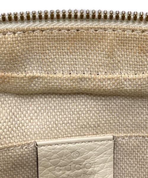 GUCCI（グッチ）GUCCI (グッチ) ソーホー ディスコ ショルダーバッグ アイボリーの古着・服飾アイテム