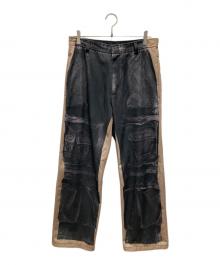 DIESEL（ディーゼル）の古着「P-SCHULZ  PANTS/ピー・シュルツ パンツ」｜グレー×ベージュ