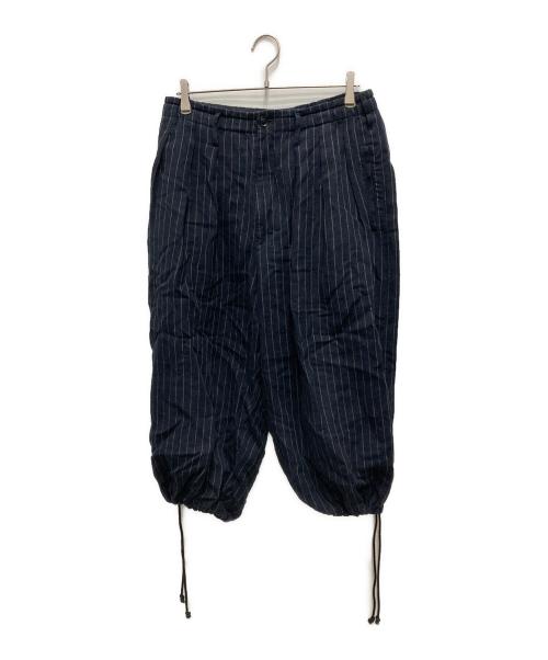GROUND Y（グラウンドワイ）GROUND Y (グラウンドワイ) LIGHT DONGGOROS BALLOON PANTS ネイビー サイズ:3 未使用品の古着・服飾アイテム