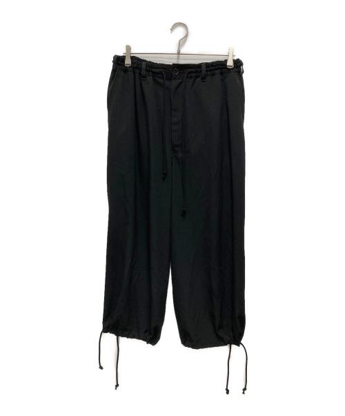GROUND Y（グラウンドワイ）GROUND Y (グラウンドワイ) Vintage Decyne Easy Balloon Pants ブラック サイズ:3 未使用品の古着・服飾アイテム