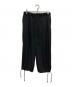 GROUND Y（グラウンドワイ）の古着「Vintage Decyne Easy Balloon Pants」｜ブラック