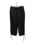 GROUND Y (グラウンドワイ) Vintage Decyne Easy Balloon Pants ブラック サイズ:3 未使用品：25000円