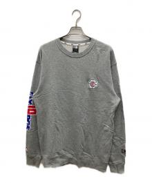 New Era×X-LARGE×NBA（ニューエラ×エクストララージ×エヌビーエー）の古着「クルーネックスウェット」｜グレー