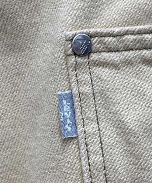 LEVI'S（リーバイス）LEVI'S (リーバイス) SILVERTAB バギーデニムパンツ ベージュ サイズ:W36　L30の古着・服飾アイテム