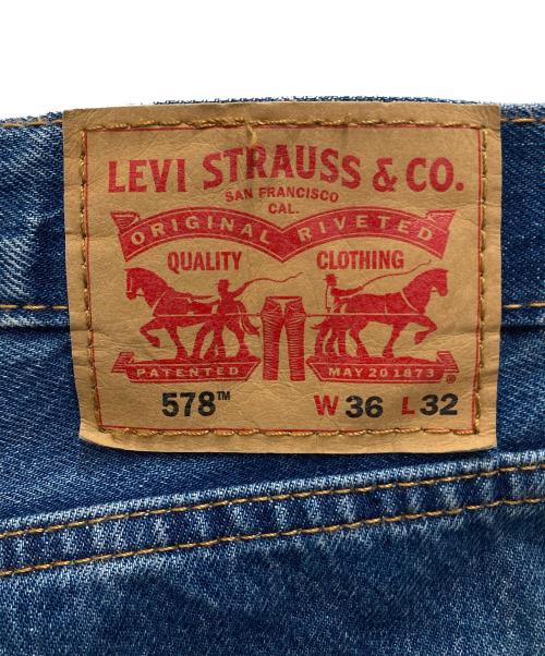LEVI'S（リーバイス）LEVI'S (リーバイス) 578 バギーデニムパンツ ブルー サイズ:W36　L32の古着・服飾アイテム