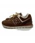 NEW BALANCE (ニューバランス) eYe JUNYA WATANABE MAN (アイ ジュンヤワタナベマン) スニーカー ブラウン サイズ:27：7000円