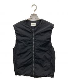 MONKEY TIME（モンキータイム）の古着「PRIMALOFT® BLACK INSULATION VEST」｜ブラック