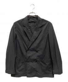 UNITED ARROWS（ユナイテッドアローズ）の古着「ダントツ撥水 オーディナリー ナイロン ４ボタン ダブル ジャケット」｜グレー