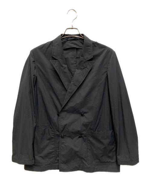 UNITED ARROWS（ユナイテッドアローズ）UNITED ARROWS (ユナイテッドアローズ) ダントツ撥水 オーディナリー ナイロン ４ボタン ダブル ジャケット グレー サイズ:Mの古着・服飾アイテム