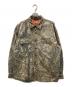 CarHartt（カーハート）の古着「ツリーカモスナップボタンシャツジャケット」｜ベージュ