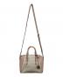 MICHAEL KORS (マイケルコース) 2WAYバッグ ピンク×ベージュ：5000円