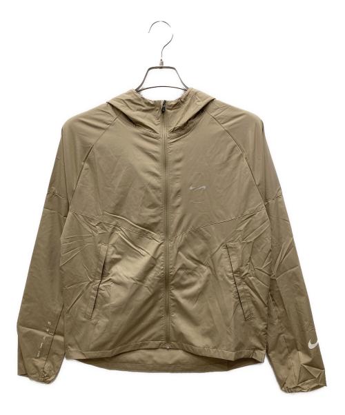 NIKE（ナイキ）NIKE (ナイキ) RPL マイラー SPNT フーディ ジャケット ベージュ サイズ:S 未使用品の古着・服飾アイテム