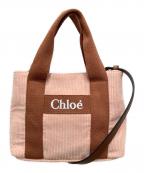Chloeクロエ）の古着「チルドレンライン2WAYバッグ」｜ピンク