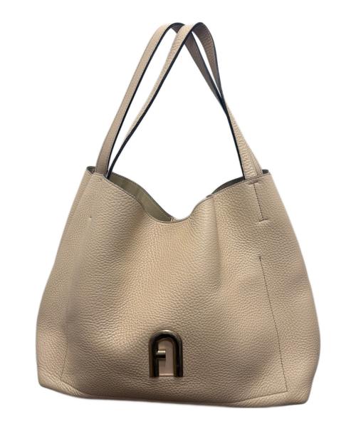 FURLA（フルラ）FURLA (フルラ) DAFNE S HOBO/ダフネ エス ホーボー ベージュの古着・服飾アイテム
