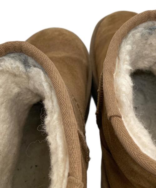 UGG（アグ）UGG (アグ) Classic Mini Platform / 厚底ムートンブーツクラシック ミニ プラットフォーム  ブラウン サイズ:23の古着・服飾アイテム