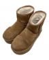 UGG（アグ）の古着「Classic Mini Platform / 厚底ムートンブーツクラシック ミニ プラットフォーム 」｜ブラウン