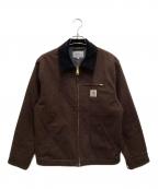 Carhartt WIPカーハート ワーク イン プログレス）の古着「Detroit Jacket/デトロイトジャケット」｜TOBAC/ブラウン