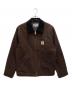 CARHARTT WIP（カーハート ワーク イン プログレス）の古着「Detroit Jacket/デトロイトジャケット」｜TOBAC/ブラウン