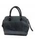 DIESEL (ディーゼル) デニムジップハンドバッグ ブルー：6000円