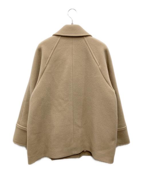 Spick and Span（スピック＆スパン）Spick and Span (スピック＆スパン) ウールナイロンモッサステンカラーショートコート キャメル サイズ:38の古着・服飾アイテム
