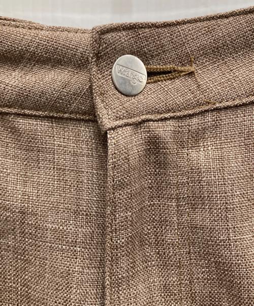 Wrangler（ラングラー）Wrangler (ラングラー) SLOBE IENA (スローブ イエナ) 別注WIDE WRANCHER/ワイド ランチャー ベージュ サイズ:Sの古着・服飾アイテム