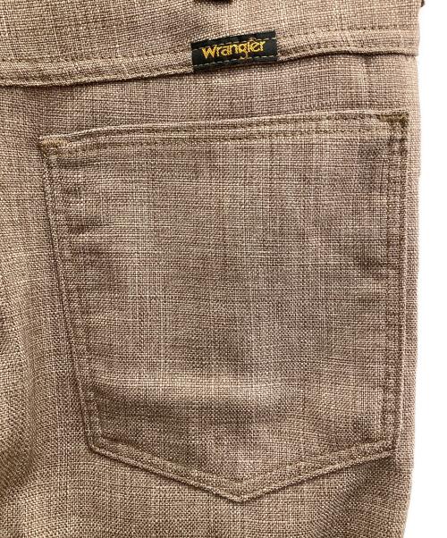 Wrangler（ラングラー）Wrangler (ラングラー) SLOBE IENA (スローブ イエナ) 別注WIDE WRANCHER/ワイド ランチャー ベージュ サイズ:Sの古着・服飾アイテム