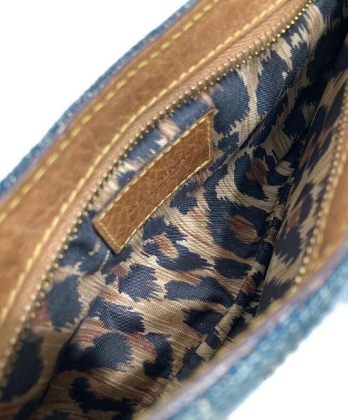 DOLCE & GABBANA（ドルチェ＆ガッバーナ）DOLCE & GABBANA (ドルチェ＆ガッバーナ) デニム地オールドハンドバッグ ブラックの古着・服飾アイテム