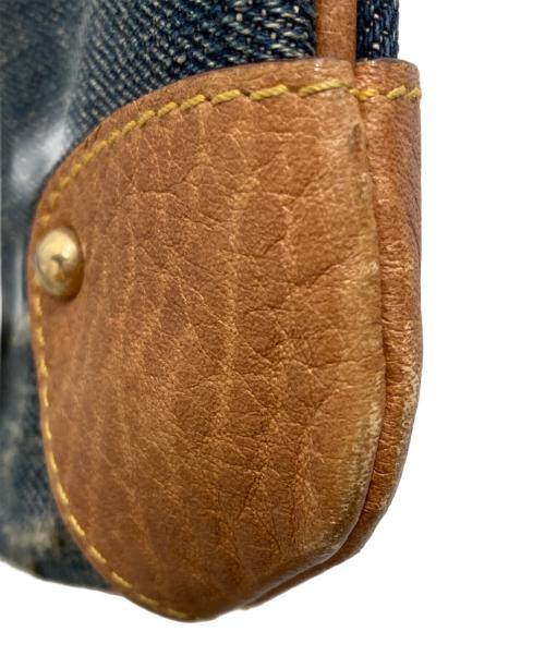 DOLCE & GABBANA（ドルチェ＆ガッバーナ）DOLCE & GABBANA (ドルチェ＆ガッバーナ) デニム地オールドハンドバッグ ブラックの古着・服飾アイテム