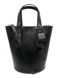 LANVIN en Bleu（ランバンオンブルー）の古着「アンス2WAYバッグ」｜ブラック