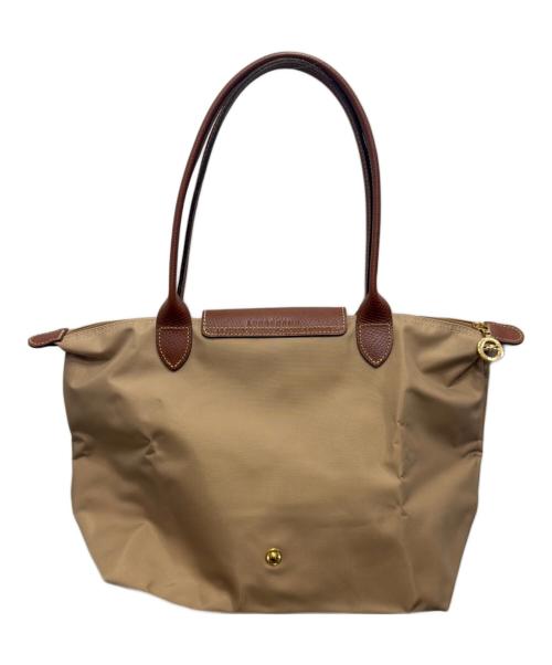 LONGCHAMP（ロンシャン）LONGCHAMP (ロンシャン) ル プリアージュ トートバッグ ベージュの古着・服飾アイテム