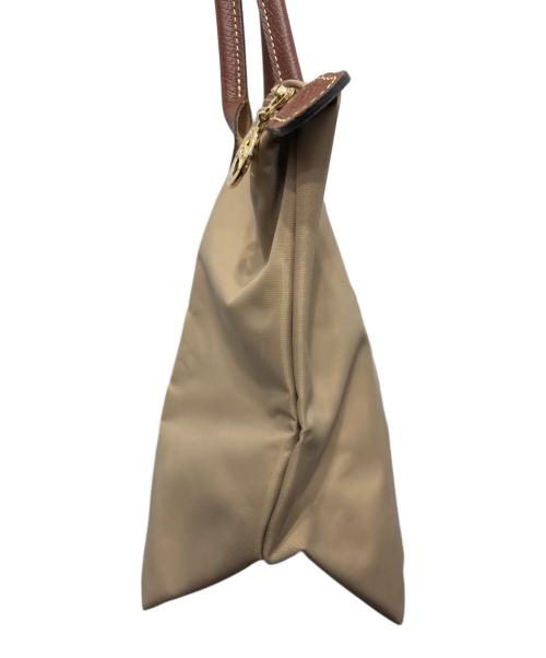 LONGCHAMP（ロンシャン）LONGCHAMP (ロンシャン) ル プリアージュ トートバッグ ベージュの古着・服飾アイテム