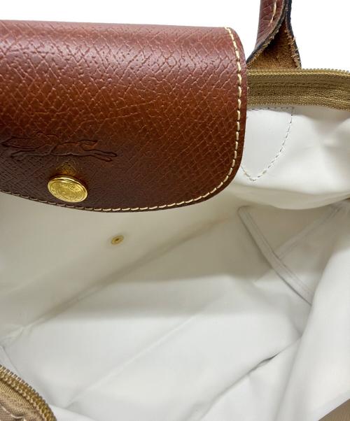 LONGCHAMP（ロンシャン）LONGCHAMP (ロンシャン) ル プリアージュ トートバッグ ベージュの古着・服飾アイテム
