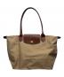 LONGCHAMP（ロンシャン）の古着「ル プリアージュ トートバッグ」｜ベージュ