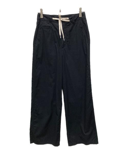 MACPHEE（マカフィー）MACPHEE (マカフィー) コットンサージ ドローストリングパンツ ネイビー サイズ:32の古着・服飾アイテム