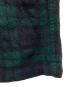 中古・古着 PENDLETON (ペンドルトン) 70'sウールオープンカラーシャツ グリーン×ネイビー サイズ:L：8000円