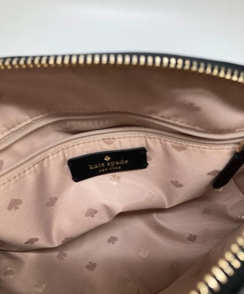Kate Spade（ケイトスペード）Kate Spade (ケイトスペード) Disney (ディズニー) ショルダーバッグ ピンク×ブラックの古着・服飾アイテム