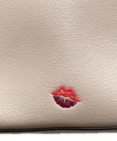 Kate Spade（ケイトスペード）Kate Spade (ケイトスペード) Disney (ディズニー) ショルダーバッグ ピンク×ブラックの古着・服飾アイテム