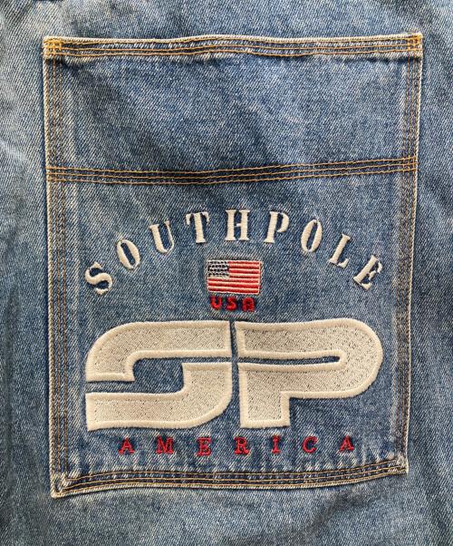 SOUTHPOLE（サウスポール）SOUTHPOLE (サウスポール) デニムパンツ インディゴ サイズ:不明（実寸をご確認ください）の古着・服飾アイテム