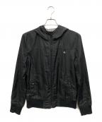 BURBERRY BLACK LABELバーバリーブラックレーベル）の古着「リバーシブルジャケット」｜ブラック×グレー