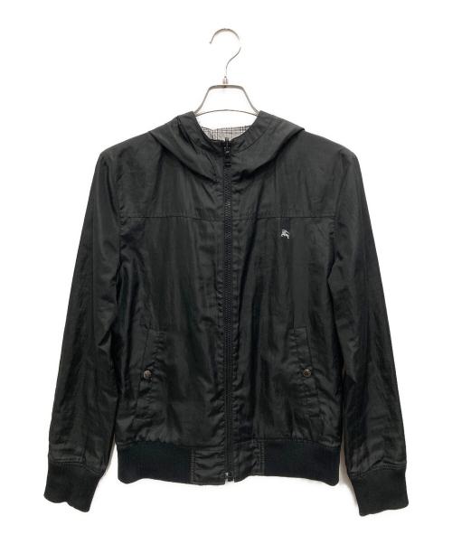 BURBERRY BLACK LABEL（バーバリーブラックレーベル）BURBERRY BLACK LABEL (バーバリーブラックレーベル) リバーシブルジャケット ブラック×グレー サイズ:Lの古着・服飾アイテム
