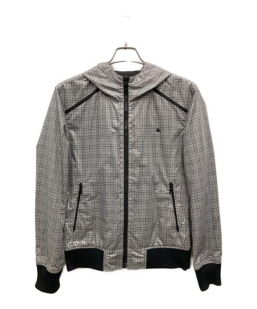 BURBERRY BLACK LABEL（バーバリーブラックレーベル）BURBERRY BLACK LABEL (バーバリーブラックレーベル) リバーシブルジャケット ブラック×グレー サイズ:Lの古着・服飾アイテム