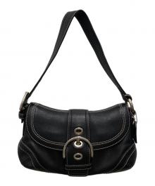 COACH（コーチ）の古着「ソーホーワンショルダーバッグ」｜ブラック