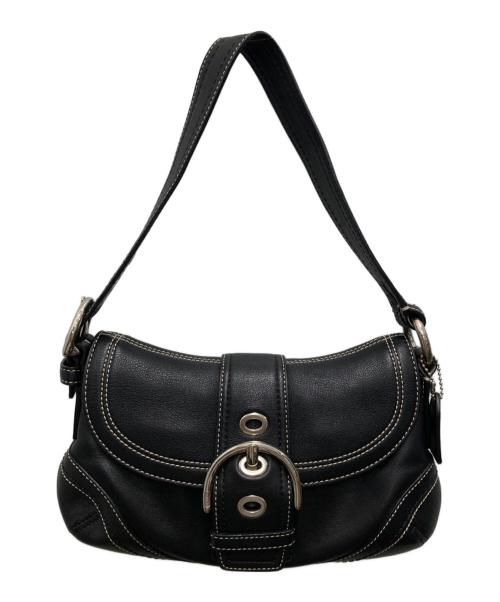 COACH（コーチ）COACH (コーチ) ソーホーワンショルダーバッグ ブラックの古着・服飾アイテム