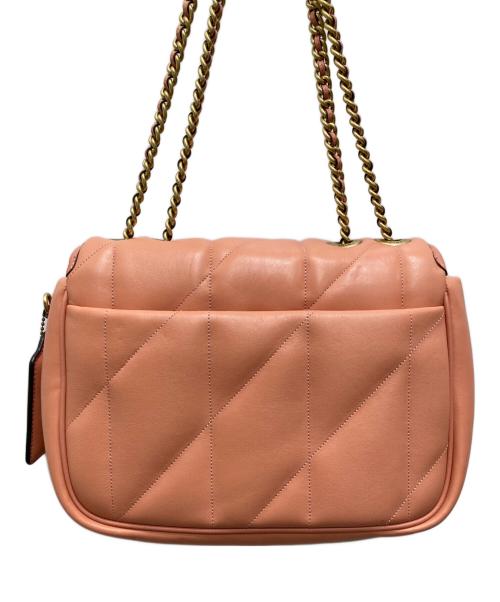 COACH（コーチ）COACH (コーチ) Pillow Madison Shoulder Bag/ピロー マディソン ショルダー バッグ コーラルピンクの古着・服飾アイテム
