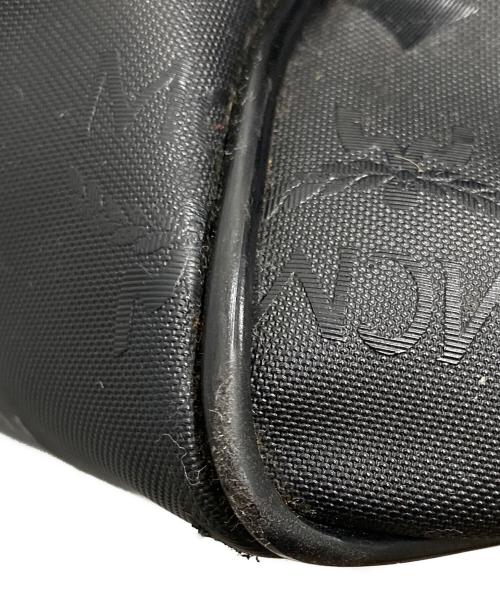 MCM（エムシーエム）MCM (エムシーエム) ヴィセトス柄ミニボストンバッグ ブラックの古着・服飾アイテム